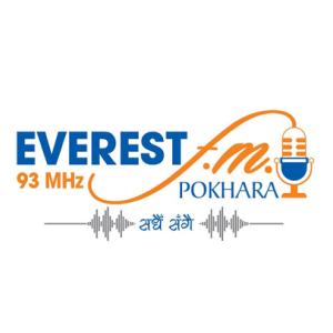 एभरेष्ट एफएम 93 MHz FM Radio Station Logo - Live Streaming from Kaski, Nepal