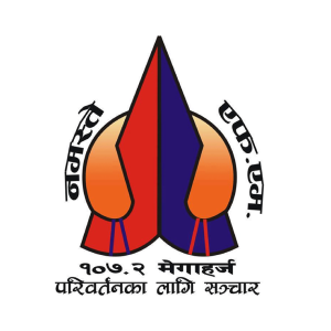 नमस्ते एफएम  FM Radio Station Logo - Live Streaming from Itahari-6, Sunsari, Nepal