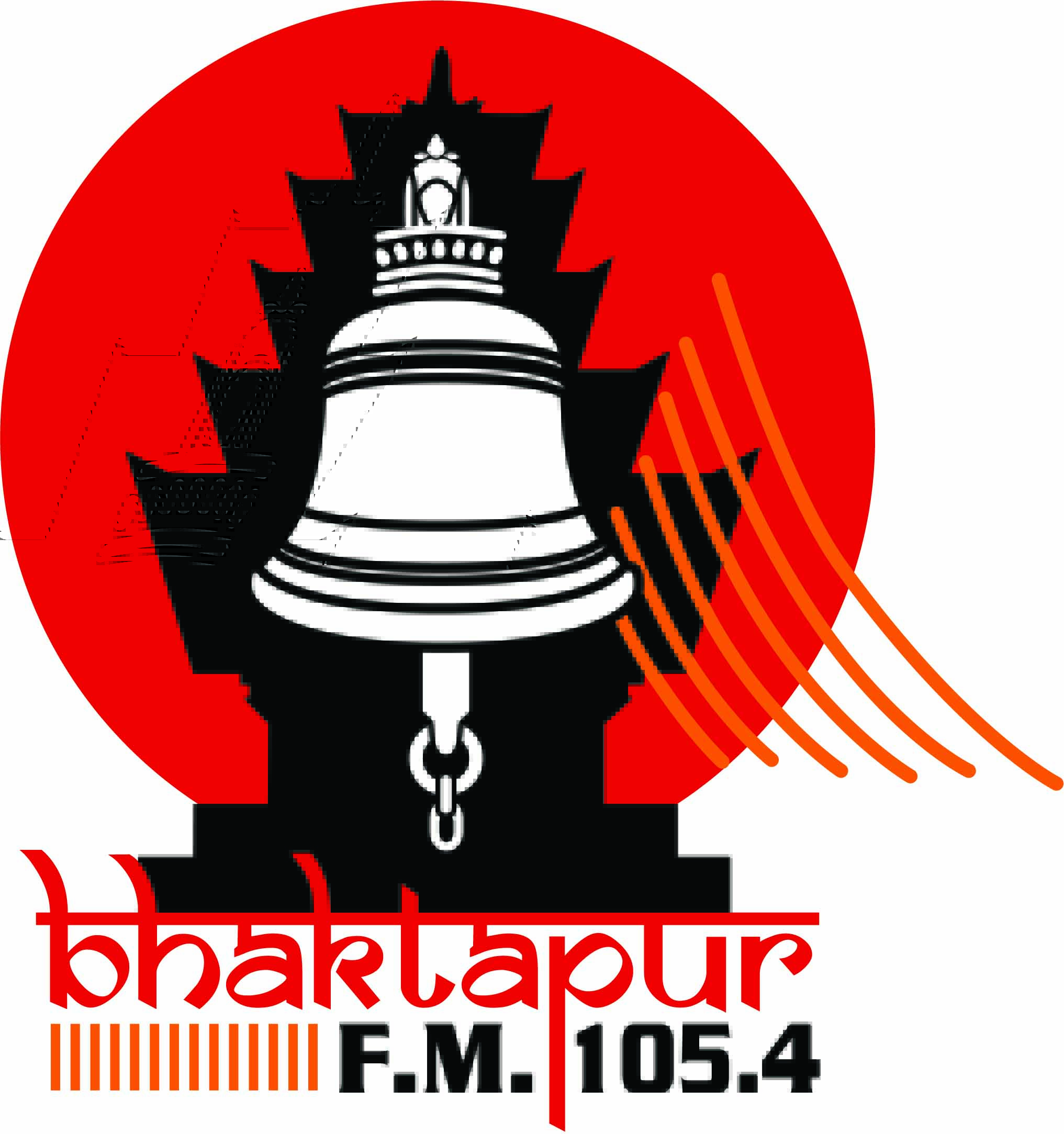 भक्तपुर एफएम 105.4MHz FM Radio Station Logo - Live Streaming from Gyankunj, Dhudpati -1, Bhaktapur