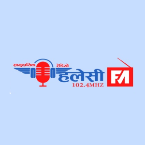 हलेसी एफएम 102.4 MHz FM Radio Station Logo - Live Streaming from Diktel Rupskot Majhuwagadhi  Mun-1